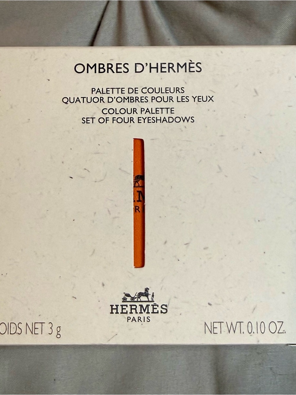 Hermès Ombres d’Hermès Eyeshadow Quartet 01 Ombres Pétales NEW SEALED